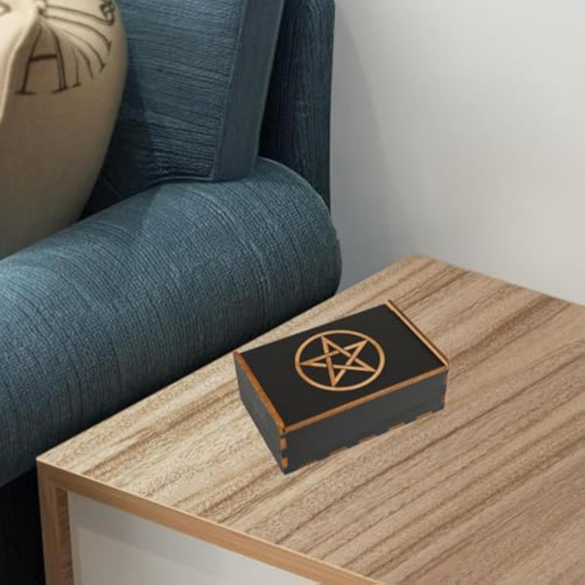 Tarots Cards Case Multifunctional Wooden Box